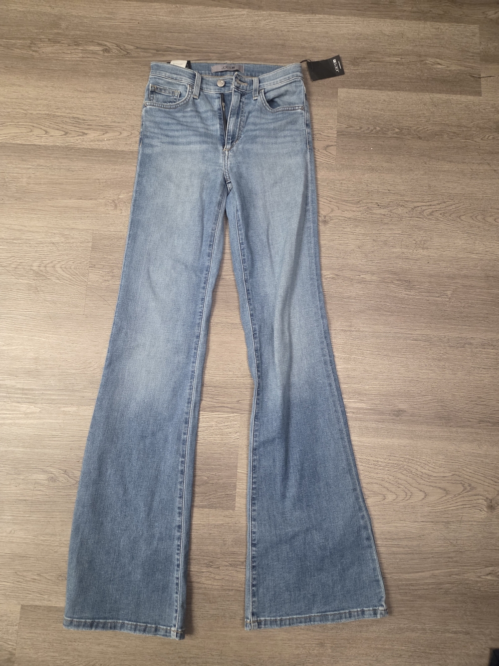 Joe's Jeans Light Blue Flare Wide-Leg Jeans